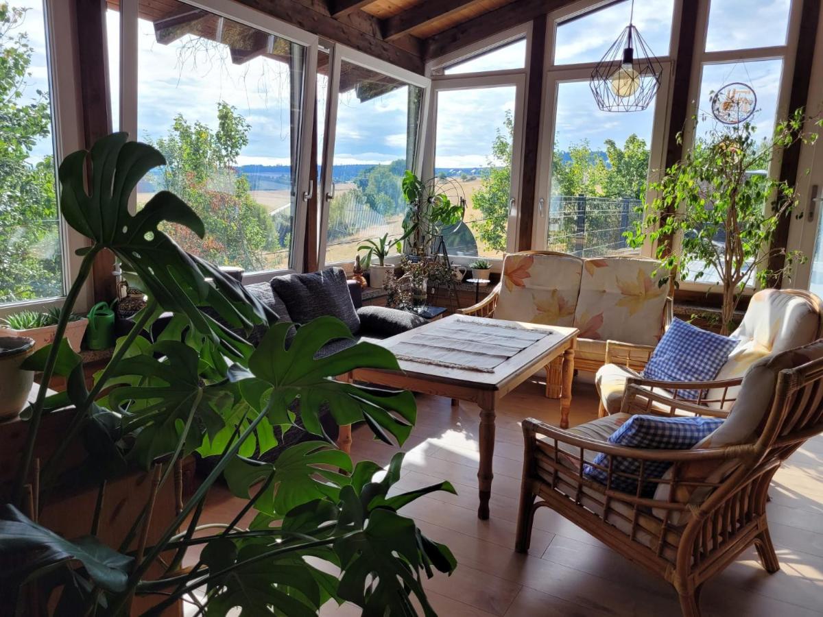 Ruheidylle Weitblick Apartment Kleinich Ngoại thất bức ảnh